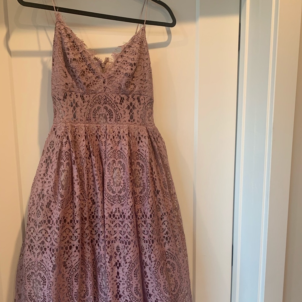 ASOS Midi Lace Dress Sz US 4 UK 8